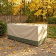 thumbnail image 2 of BPS Patio Sofa Cover, Waterproof 600D Oxford Outdoor Couch Cover with Attached Storage Bag and Reflective Handles for Patio 3-Seater Loveseat and Bench, 88''W x 40''D x 38''H, 2 of 9