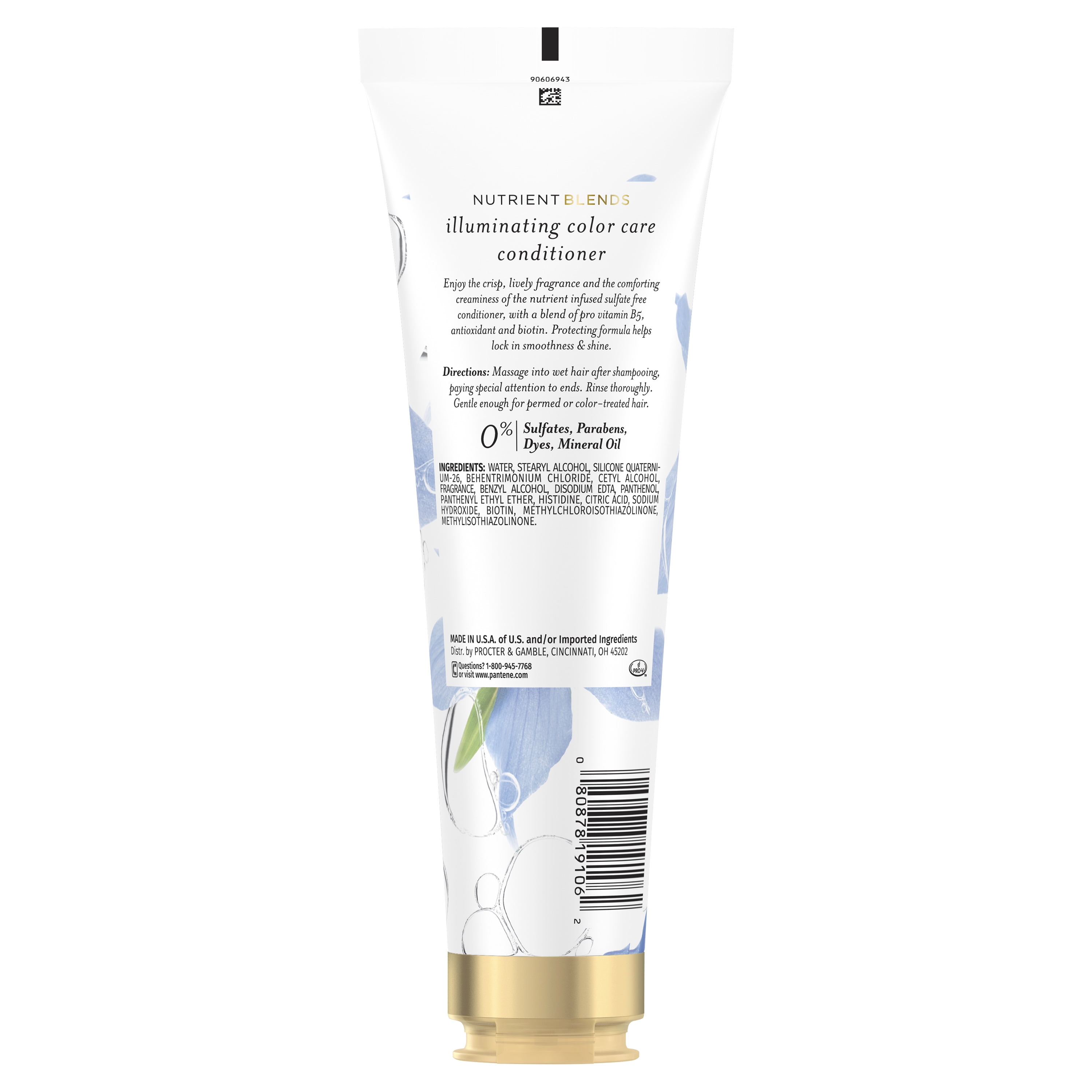 Pantene Nutrient Blends Conditioner, Color Care with Biotin, 8.0 oz