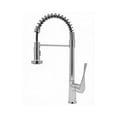 thumbnail image 1 of Llave Mezcladora Brucke Para Fregadero de Cocina Grifo con Resorte Gris Cromado, 1 of 6