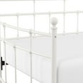 thumbnail image 2 of Hillsdale Furniture Providence Metal Twin Daybed, Soft White, 2 of 12