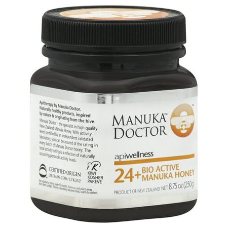 Manuka Doctor Bio Active 24+ Manuka Honey, 8.75 (Best Way To Eat Manuka Honey)