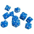 thumbnail image 4 of Baohd 10pcs 4 to 30 Faces Cubes TRPG Board Game Multi-sided Acrylic Rolling Cubes Game Accessories, 4 of 7