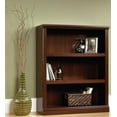 Sauder Select 3 Shelf Bookcase, Select Cherry Finish