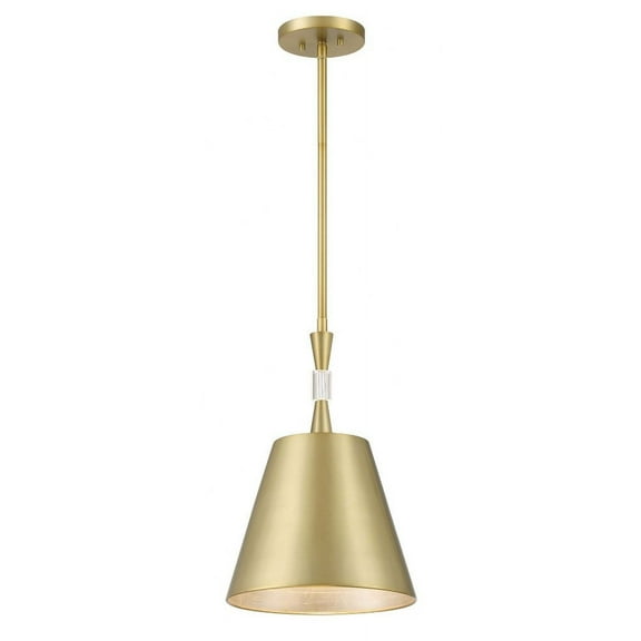N7551-695-Minka Metropolitan-Baratti - 1 Light Pendant-18.5 Inches Tall and 12 Inches Wide