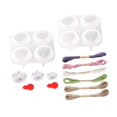 thumbnail image 2 of kokiya DIY Soap Making Kit Silicone Maker Versatile Handmade Craft Set for Art Projects strawberry, 2 of 10
