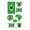 A, variant on Brazil Football Fan Temporary Tattoos Pack of 10 - Flag Themed Sweatproof Body Art for Adults, Stadium Games, Sports Parties & Photo Sessions