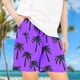 thumbnail image 2 of Odeerbi 5-14 Años Niños Niñas Pantalones Cortos de Estampado Tropical Hawaiano Pantalones de Baño En Seco Rápido Pantalones Cortos de Tabla de Playa, 2 of 5