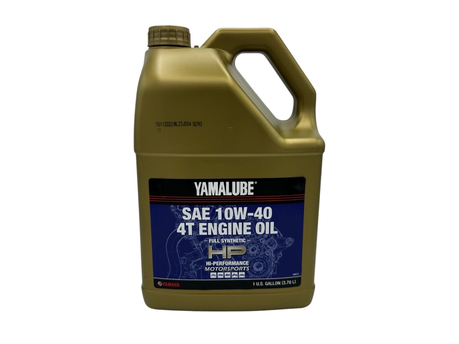 Lucas Oil Synthetic SAE 10W-50 Engine Oil - 1 Gallon For SXS/UTV 4-Stroke Off-Road Engines