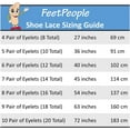 thumbnail image 3 of FeetPeople Flat Shoe Laces, White, 36 Inch, 3 of 3