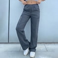 thumbnail image 7 of Tqcoqu Hiking Cargo Pants for Women Lightweight Outdoor Cargo Pants Casual Trousers with Side Zipper Pockets,Gray,Women's S-XXL, 7 of 7