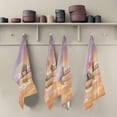 thumbnail image 2 of Elephants On Bridge Kitchen Dish Towels Set of 1 Absorbent Hand Towels, Lint-Free 18"x28" Valentine's Day Dishcloths Fast Drying for Cooking Baking Home Clean, 2 of 7