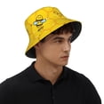 thumbnail image 4 of cute bee and honey pattern Bucket Hat Foldable Fisherman Outdoor Summer Camping Travel Hiking Caps for Men Women, 4 of 7