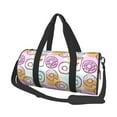 thumbnail image 1 of Fotbe Donuts and Coffee Pattern Foldable Sports Gym Bag with Wet Dry Pocket, Travel Bag, Large Capacity Duffel Bag, Splash Proof Carry on Bag, Overnight Bag, Weekender Bag, 1 of 6