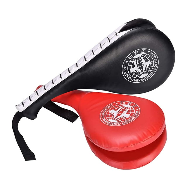 Almohadillas de taekwondo Llawooy, objetivos de patada TKD duraderos (2 unidades)