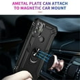 thumbnail image 5 of for Motorola Moto G Play 2023 6.5-inch Phone Case, Impact Resistant Metal Ring Magnetic Support Kickstand Drop Protector Cover for Motorola Moto G Play 2023 6.5-inch,Black,For Moto G Play 2023, 5 of 15