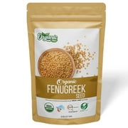 Organic Fenugreek Seeds, Vegan | Preservative Free | Product of India - 227g/8 oz
