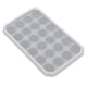thumbnail image 1 of 24 rejillas DIY bandeja de hielo de silicona molde de pudín congelado molde de chocolate para hornear con tapa gris, 1 of 5