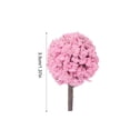 thumbnail image 2 of Wosthever Modelo de flor multiusos, apariencia exquisita, mano de obra, calcomanía en miniatura, decoración del hogar, decoración de jardín, árbol Plantas Artificiales Wosthever EL025456-06, 2 of 6