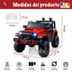 thumbnail image 2 of Kids House Carrito Montable Eléctrico Niños Turbo,Doble Puerta, Función de Balanceo, Control Remoto Bluetooth, USB MP3, Música y Luces LED, Motor Dual 12V, Inicio con Botón y Diseño Seguro, 2 of 5