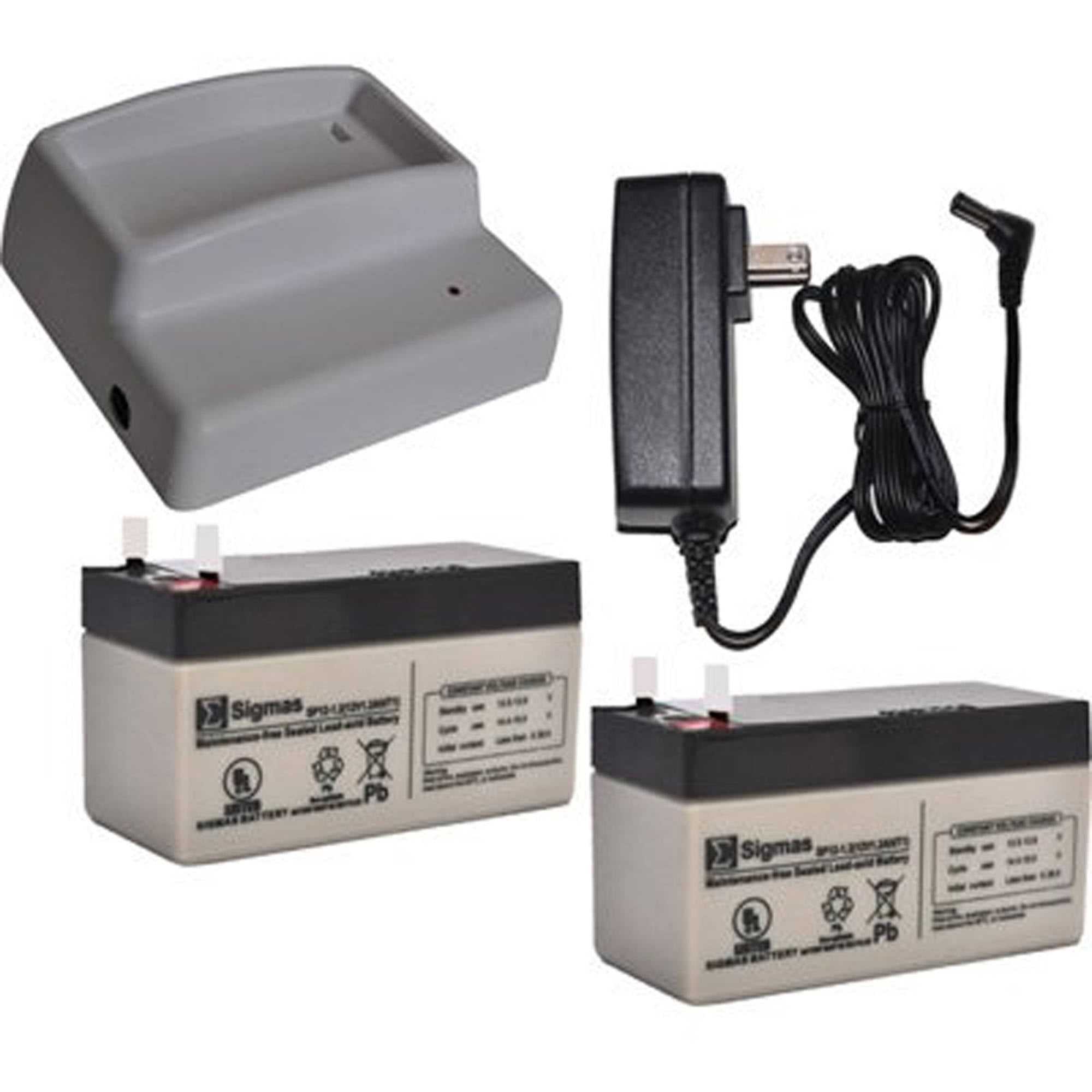 High Tech Pet Charger Kit with 2 Batteries, Power Pet Door Walmart