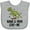 AC-Heather Grey, variant on Inktastic Nana and Papa Love Me Dinosaur Grandson Boys Baby Bib