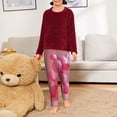 thumbnail image 6 of Pofeuu Pink Balloon Puppy Art Print Teenagers' Pajama Pants, Soft Lounge Pajama Pants with big pockets for Men Plaid Pj Bottoms-Large, 6 of 6