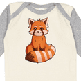 thumbnail image 4 of Inktastic red panda t-shirt Boys or Girls Long Sleeve Baby Bodysuit, 4 of 5