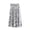 Gray 1, variant on Vynhevius Women's Tiered Maxi Skirt Printed Elastic High Waist Summer Boho Casual Flowy Long Skirts