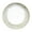 Clear/Gold, variant on Efavormart Set of 10 - 6" White Round Disposable Plastic Silver Twirl Rim Salad Dessert Plates for Weddings, Birthdays, Parties, Gathering, Graduation Ceremonies, Special Events