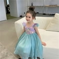 thumbnail image 1 of Vêtements pour Enfants Robe Débardeur Été 2023 pour Filles Robe Princesse à Manches Courtes à la Mode pour Enfants, 1 of 5