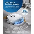 thumbnail image 4 of ECOVACS DEEBOT T9+Max Robot Vacuum and Mop, 3000Pa Suction, Auto-Empty, Oscillating Mop, 3D Mapping, Hands-Free Cleaning, 4 of 7
