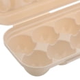 thumbnail image 6 of Soimiss Stackable White Plastic Egg Holder for Refrigerator with Lid Multicompartment Design and Latch Closure, 6 of 8