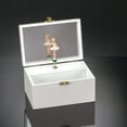 thumbnail image 3 of Children’s Musical Jewelry Box with Ballerina Inside – Unicorn and Rainbow Design – Measures 6” x 4” x 3”, 3 of 6