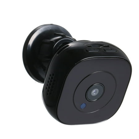 WiFi Mini Wireless Camera Wearable Small Cam Full HD 1080P Infrared Night Version Security Camcorder with Magnetic Case for Indoor Security Surveillance