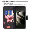 thumbnail image 3 of Designed for Samsung Galaxy S22 5G, Allytech Wallet PU Leather Card Slots Kickstand Flip Case Impact Resistant Protective Magnetic Closure Case for Galaxy S22 6.1", Floral, 3 of 5