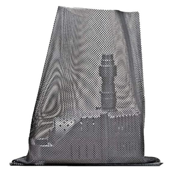 Pondmaster Large Pump Bag - 24x26" Prefilter for Pond Pumps - Protects from Debris & Fish - Black Mesh Bag for Pond Pump Intake, 12320