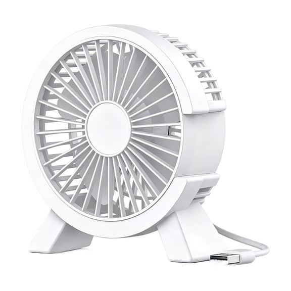 Portable Electric Table Desktop Air Circulator Fan, Small for Cooling Home Dorm Office Bedroom Bathroom Kitchen