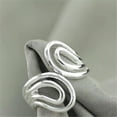 thumbnail image 3 of RSAMD 925 Solid Sterling Silver Plated Women/Men NEW Fashion Ring Gift SIZE OPEN H196, 3 of 4