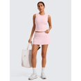 thumbnail image 3 of Falda CRZ YOGA de Tenis Plisada de Secado Rápido Rosa XX-Small, 3 of 5