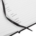thumbnail image 3 of OULII Address and Phone Book Notebook Black PU for Home 1Set, 3 of 8