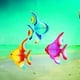 thumbnail image 2 of Decoración de peces de tejido - Decoración de fiesta de peces tropicales para peces/bajo el mar/sirena/océano/playa decoraciones de fiesta de cumpleaños temáticas Vhermosa HMHZ667, 2 of 4
