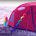 Great for Tent Decoration Camping Eyecatching Garden Strip Rainbow