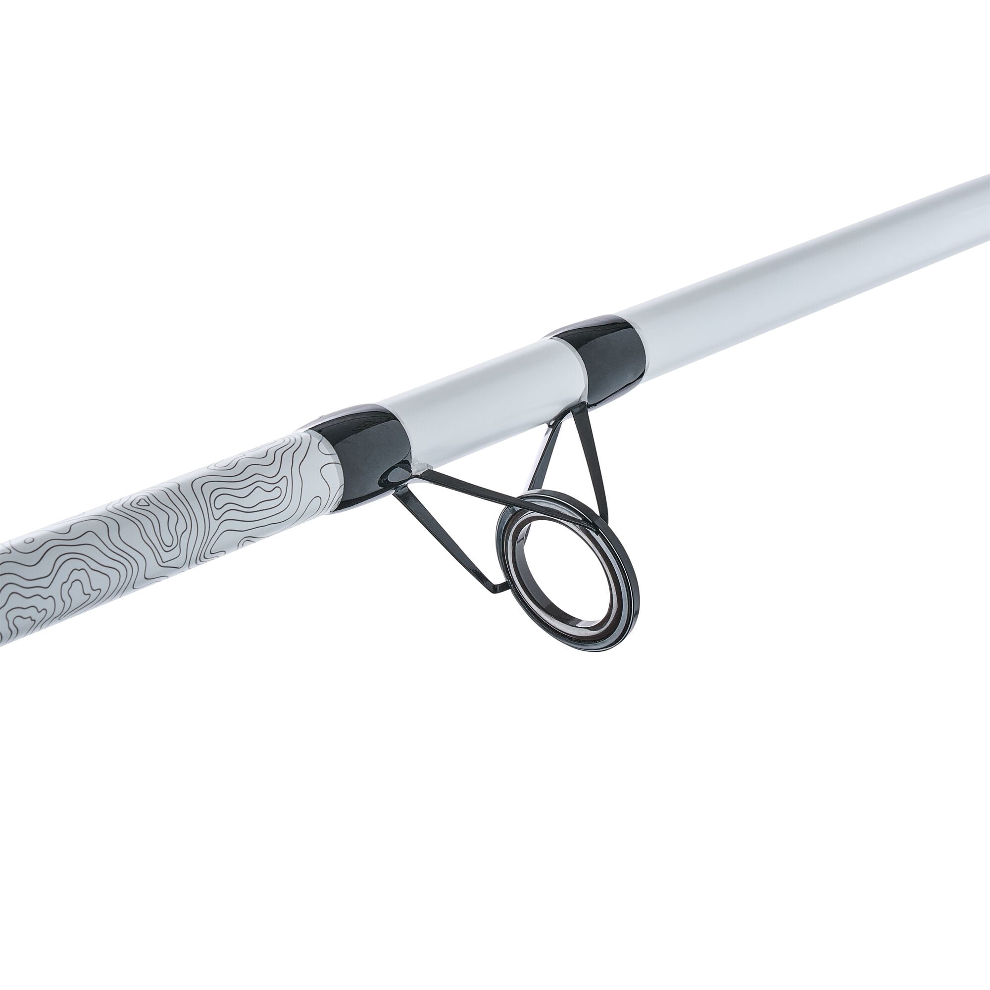 Shakespeare Tiger Spinning Combo, 10' 2-pc Medium Heavy Fishing Rod, 60-Size Reel