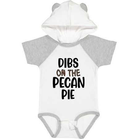 

Inktastic Dibs on the Pecan Pie Funny Thanksgiving Gift Baby Boy or Baby Girl Bodysuit