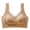 Khaki, variant on WCJM Womens Everyday Bras Comfortable Wireless Bralettes V Neck Bra Smooth Brassiere Basic Bras Comfortable Bras