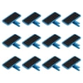 thumbnail image 1 of Unique Bargains Mini Chalkboard Signs Small Blackboard Labels with Clip Wooden, Blue 30pcs, 1 of 5