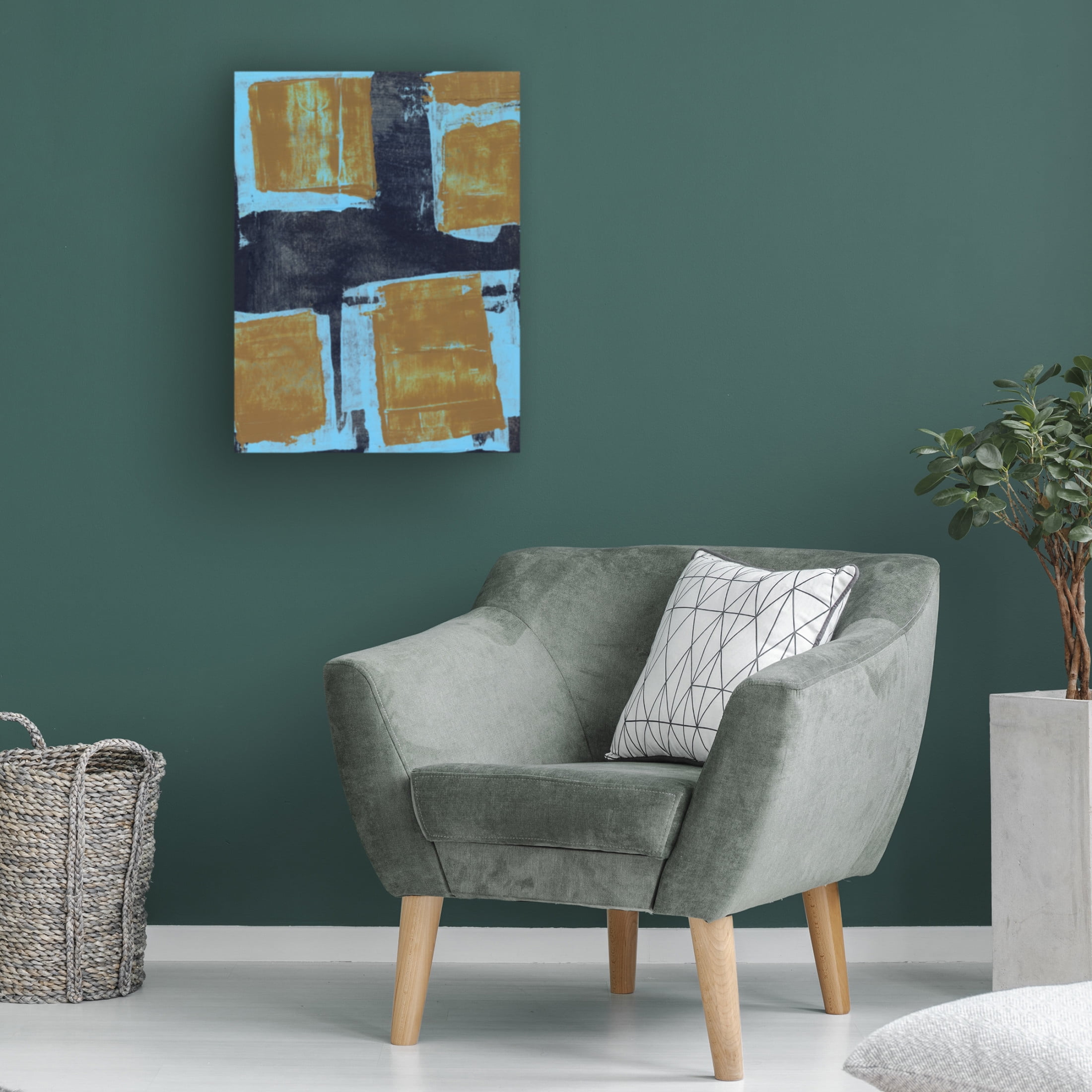 Trademark Fine Art Sharon Gordon  High Rise IV Canvas Wall Art