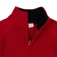 thumbnail image 5 of Cozeeme Half Zip Long Sleeve Sweater Little Kid to Big, 5 of 5