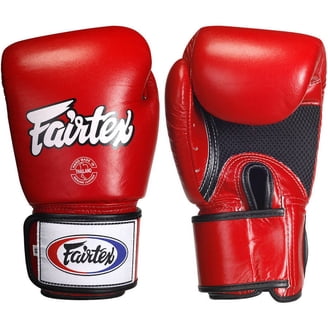 Fairtex グローブ 14oz Fairtex, Muay Thai-Style Sparring Gloves, 14 oz, Black, Leather