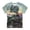Army Green, variant on Kids Retro Steam Train Print T-Shirt Classic Locomotive Night Mountain Scene Graphic Crew Neck Short Sleeve Tee Summer Casual Outdoor Top for Boys(Army Green,7-8 Years)
